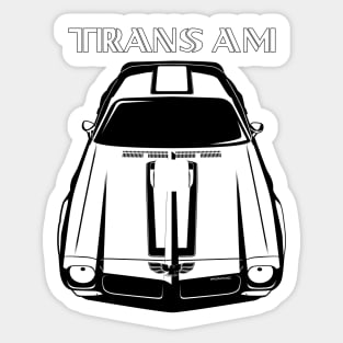 Pontiac Firebird Trans Am 1972 Sticker